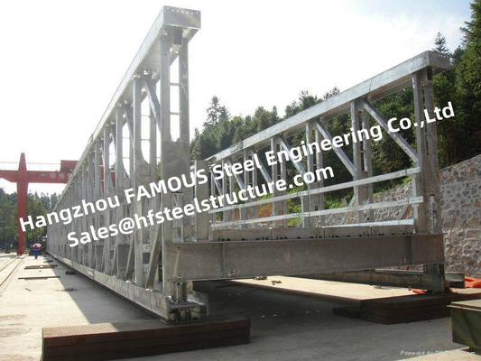 中国 ロシアの顧客のための金属のベイリーの鉄道の鋼鉄橋Constrcuctの長い単一のスパン サプライヤー