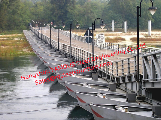 中国 設置時間 2 時間 方法 ボールティング サービスライフ 15 年 携帯浮動橋 サプライヤー