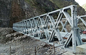 ベイリーのモジュラー鋼鉄橋、熱い電流を通された一時的な鋼鉄橋パーマの取付け サプライヤー