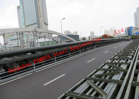 中国 長いスパンの前に設計された歩道橋のモジュラー パネルの集まっている取付け サプライヤー