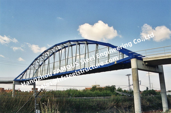 中国 耐久性のある構造鋼橋 寿命50年 デッキ型鋼 高さ2.5m サプライヤー