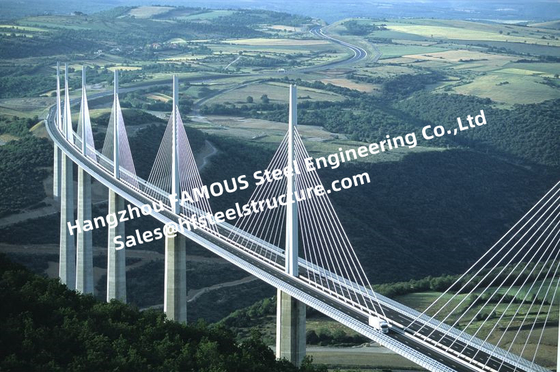 中国 ハイウェーのパーマの使用法のためのプレハブの鋼鉄構造トラス デルタ橋 サプライヤー