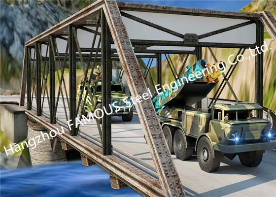 中国 オーダーメイド 鋼鉄 軍事 ベイリー橋 40t トラストのための負荷容量 サプライヤー