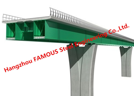 中国 Q460鋼鉄構造橋部分的な鋼鉄箱形梁橋速い配達 サプライヤー