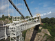 現代高いワイヤー吊り橋、明確なスパンのベイリーの構造スチール ケーブル橋 サプライヤー