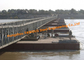 洪水制御の一時的な浮桟橋の鋼鉄緊急の救助チャネルJISの標準 サプライヤー