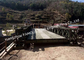 単一の車線の鋼鉄ベイリー橋のレンタル プレハブ モジュラー支注のシステム支援CB200 サプライヤー
