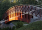 長いスパンの金属の構造のプレハブの歩道橋のOvercrossingの川の歩道橋 サプライヤー